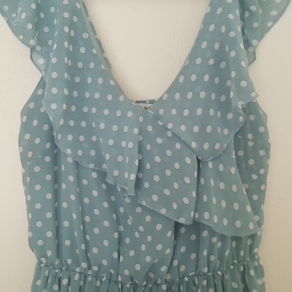 Floor length polka dot dress - Picture 2 of 4